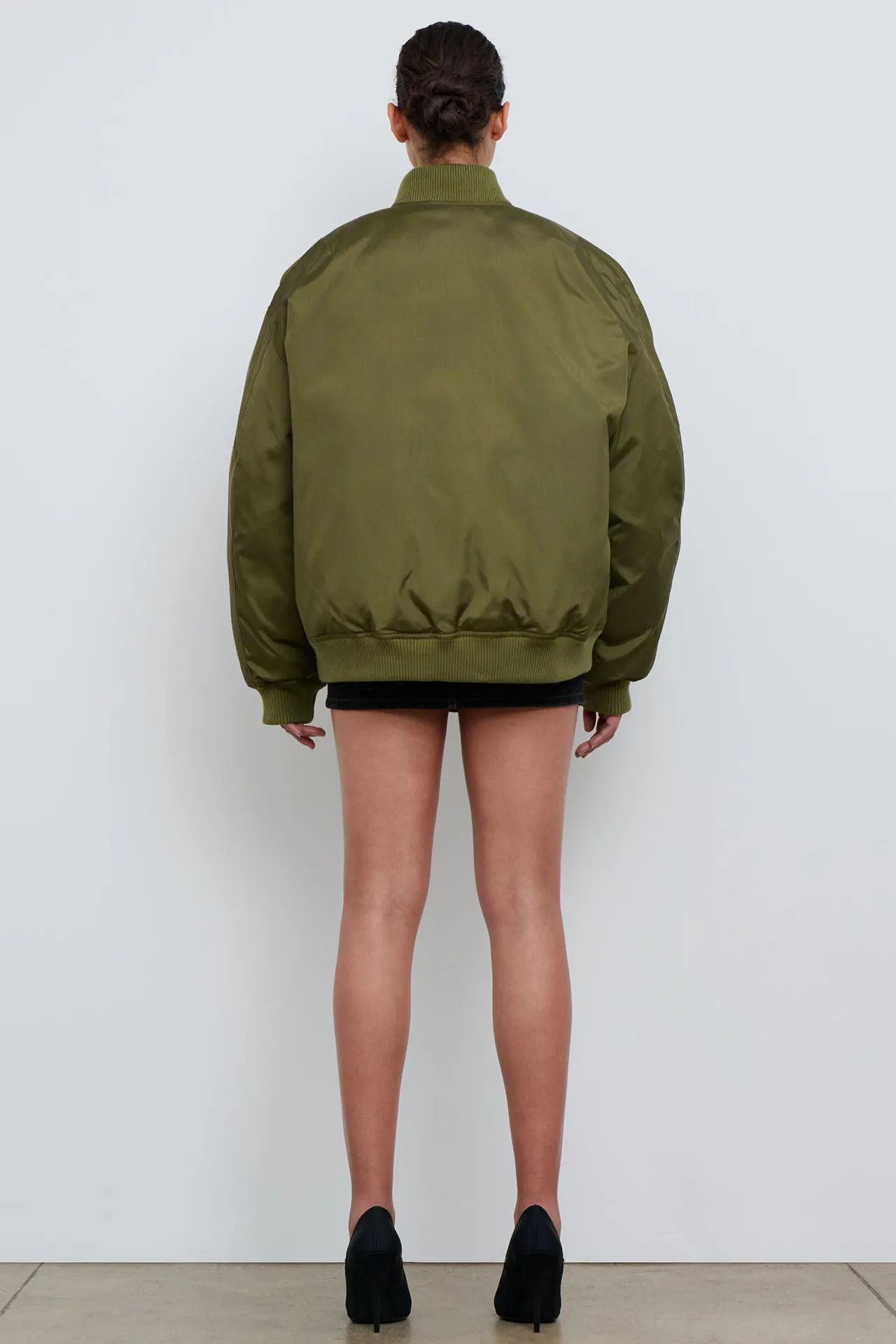 Military Reversible Bomber Jacket