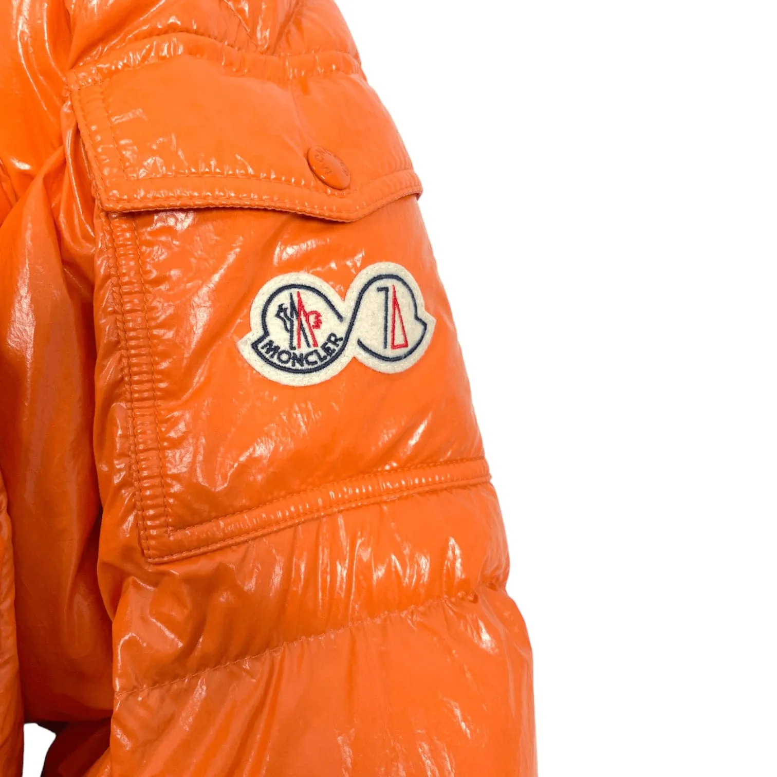 Moncler Maya 70th Anniversary Special Edition Campfire Orange