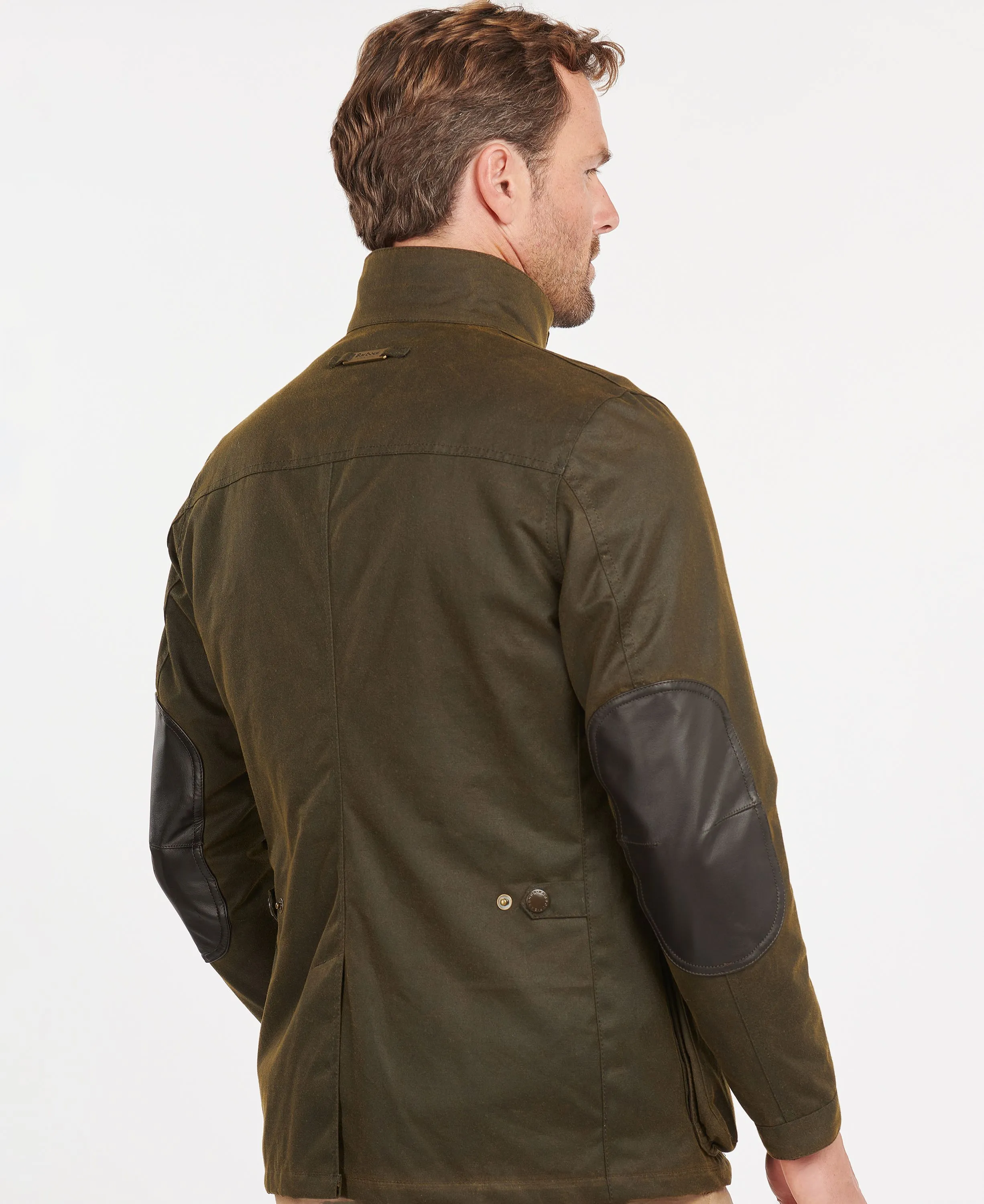 Ogston Wax Jacket - Olive