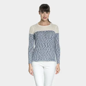 Organic Cotton blend Laced knit