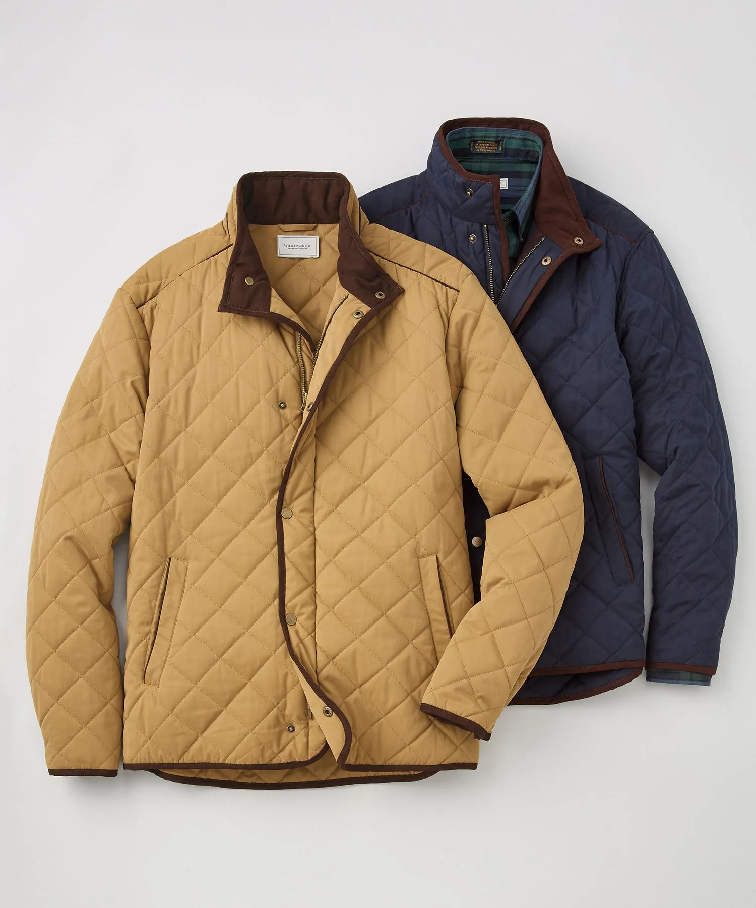 Poly-Nylon Quilted Field Jacket