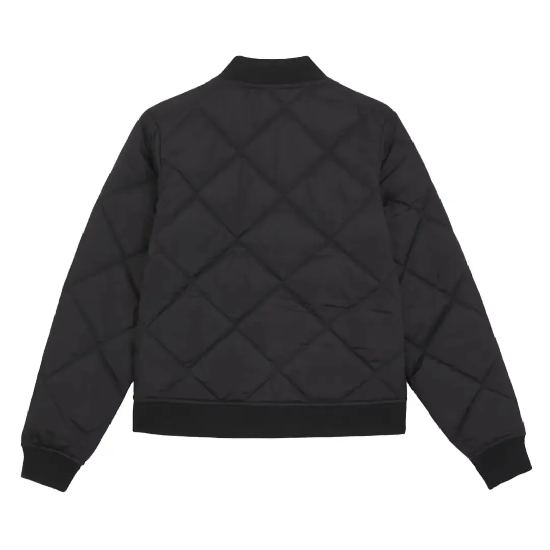 Quilted Bomber Jacket - Black by Dickies