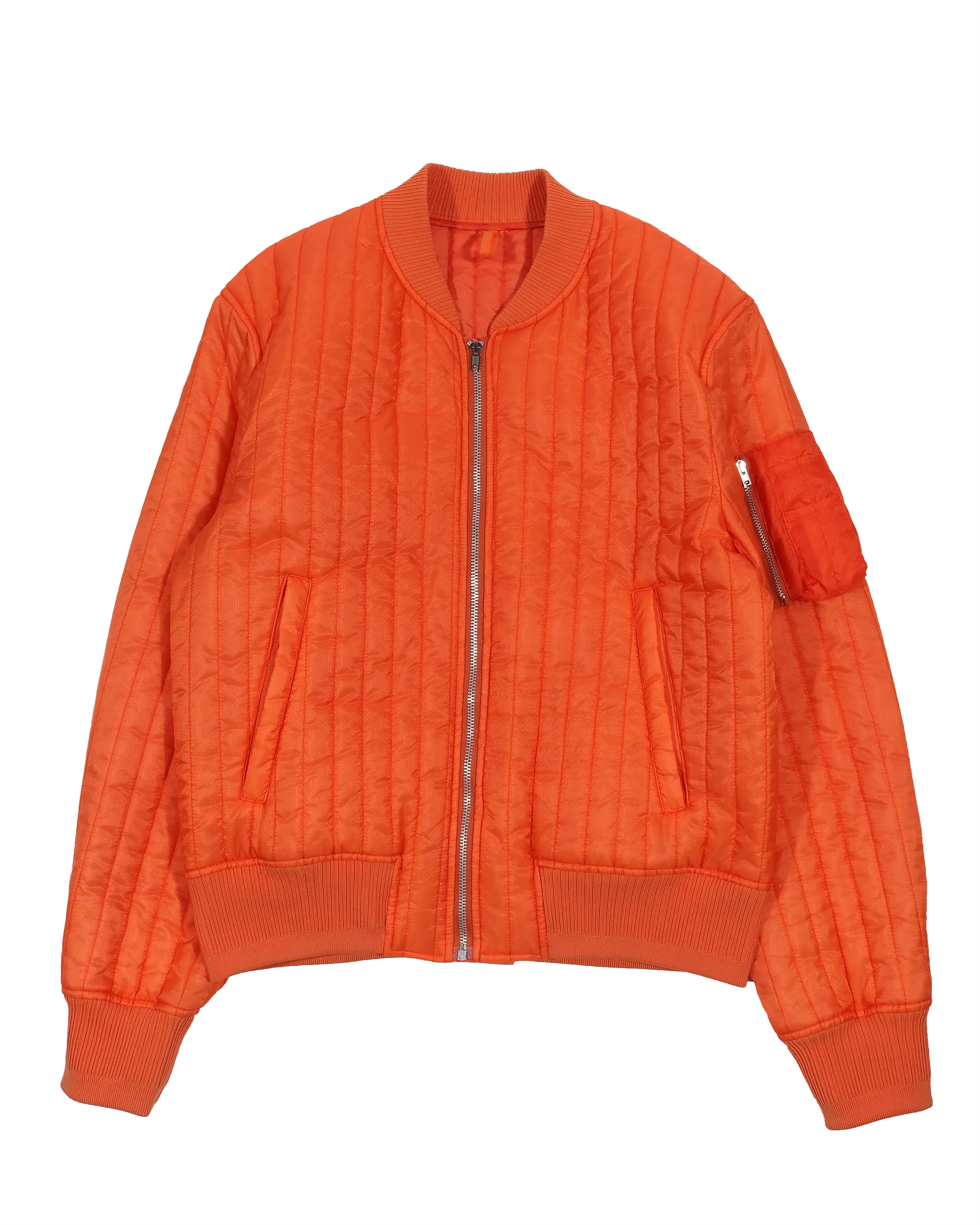 Quilted Bomber Jacket