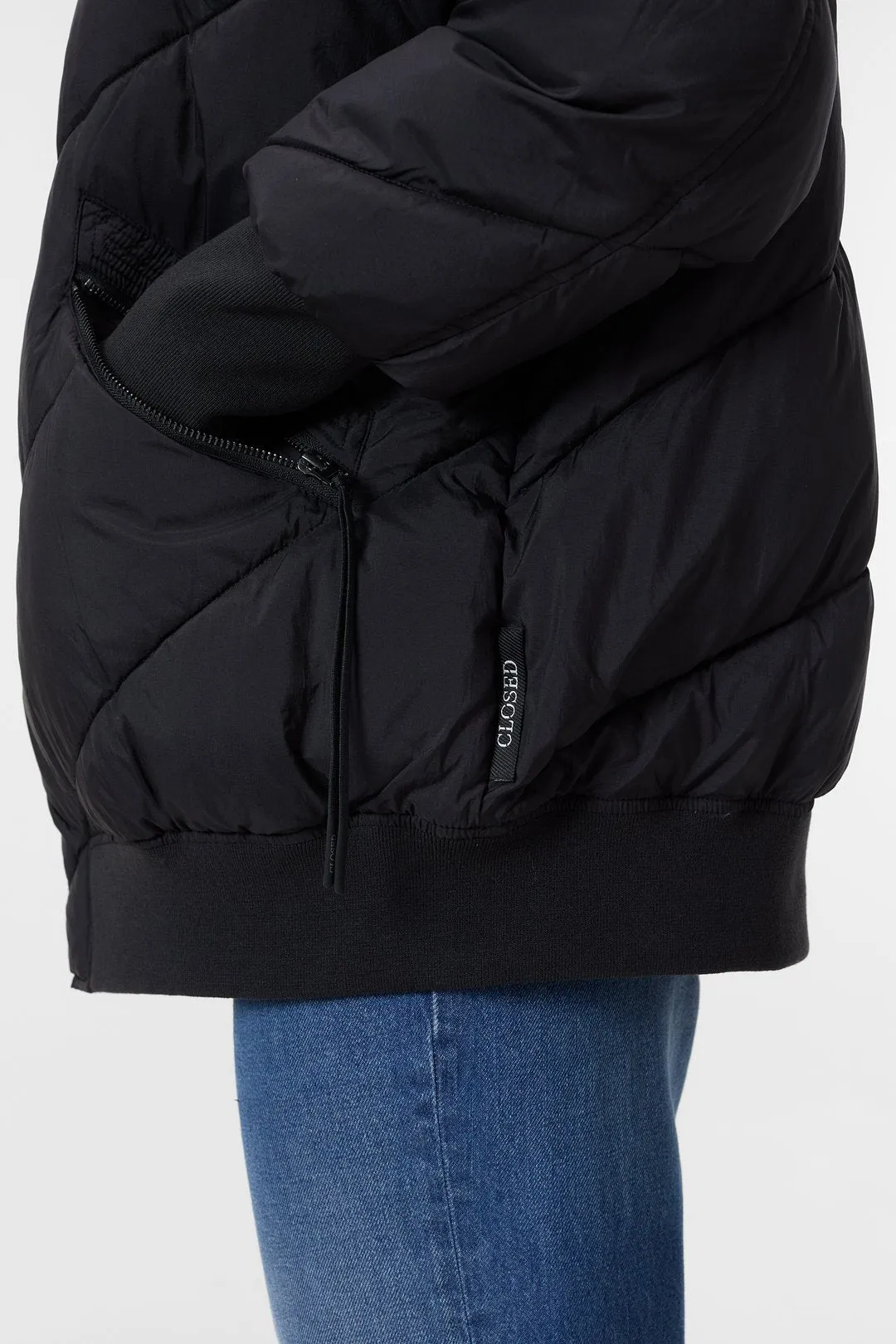 QUILTED JACKET | BLACK