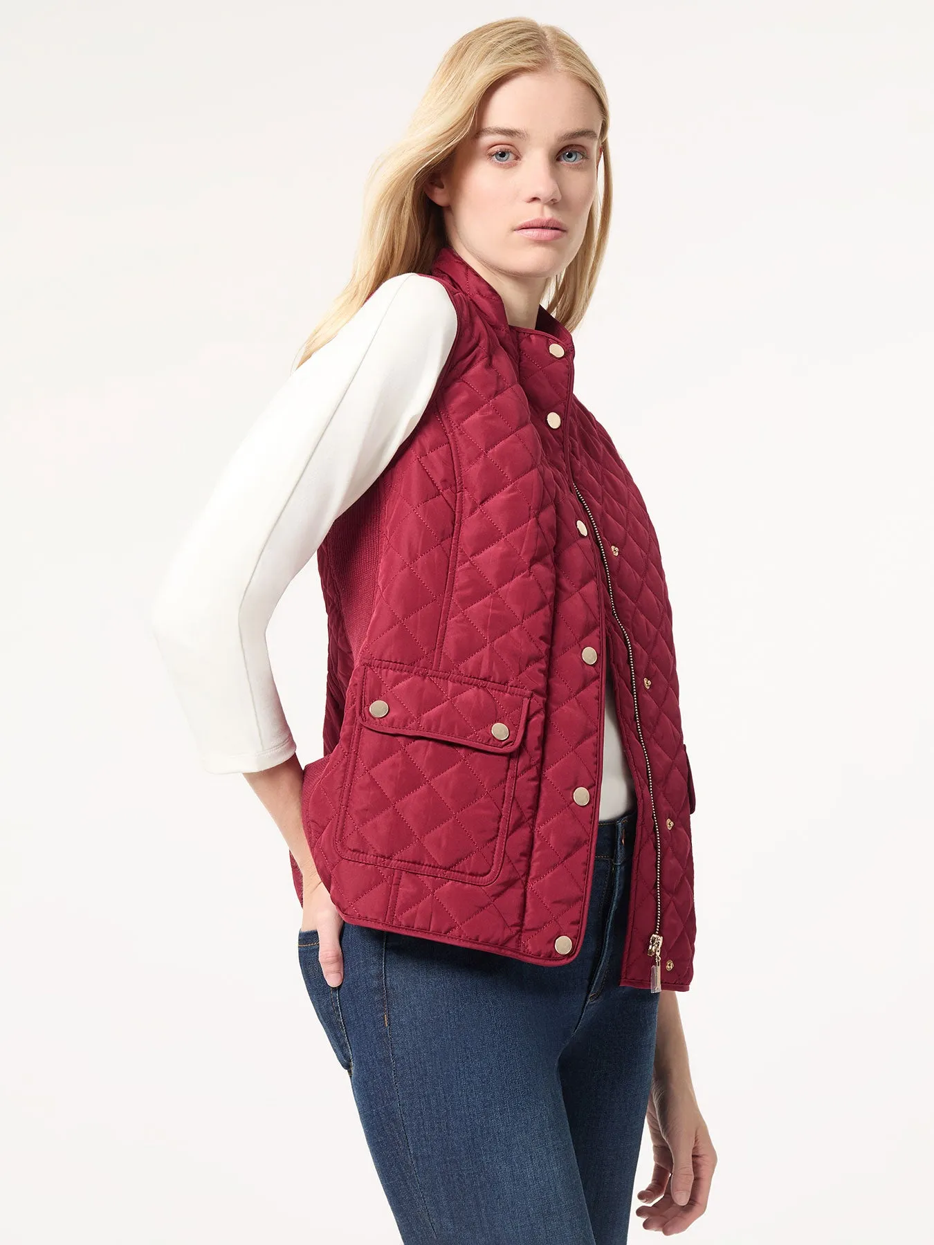 Quilted Puffer Vest