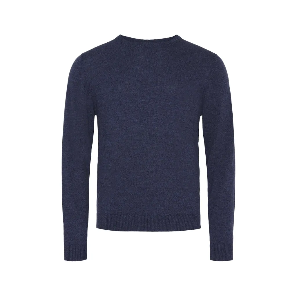 Roger Knit - Navy Melange