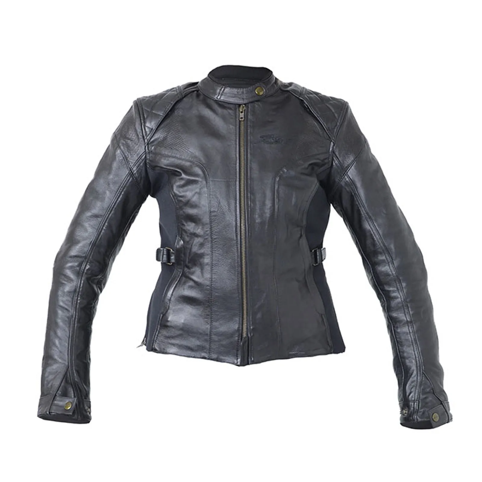 RST 2945 Kate CE Approved Ladies Leather Motorcycle Jacket - Black