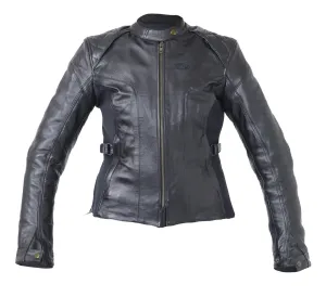 RST Kate Vintage Leather Jacket - Black