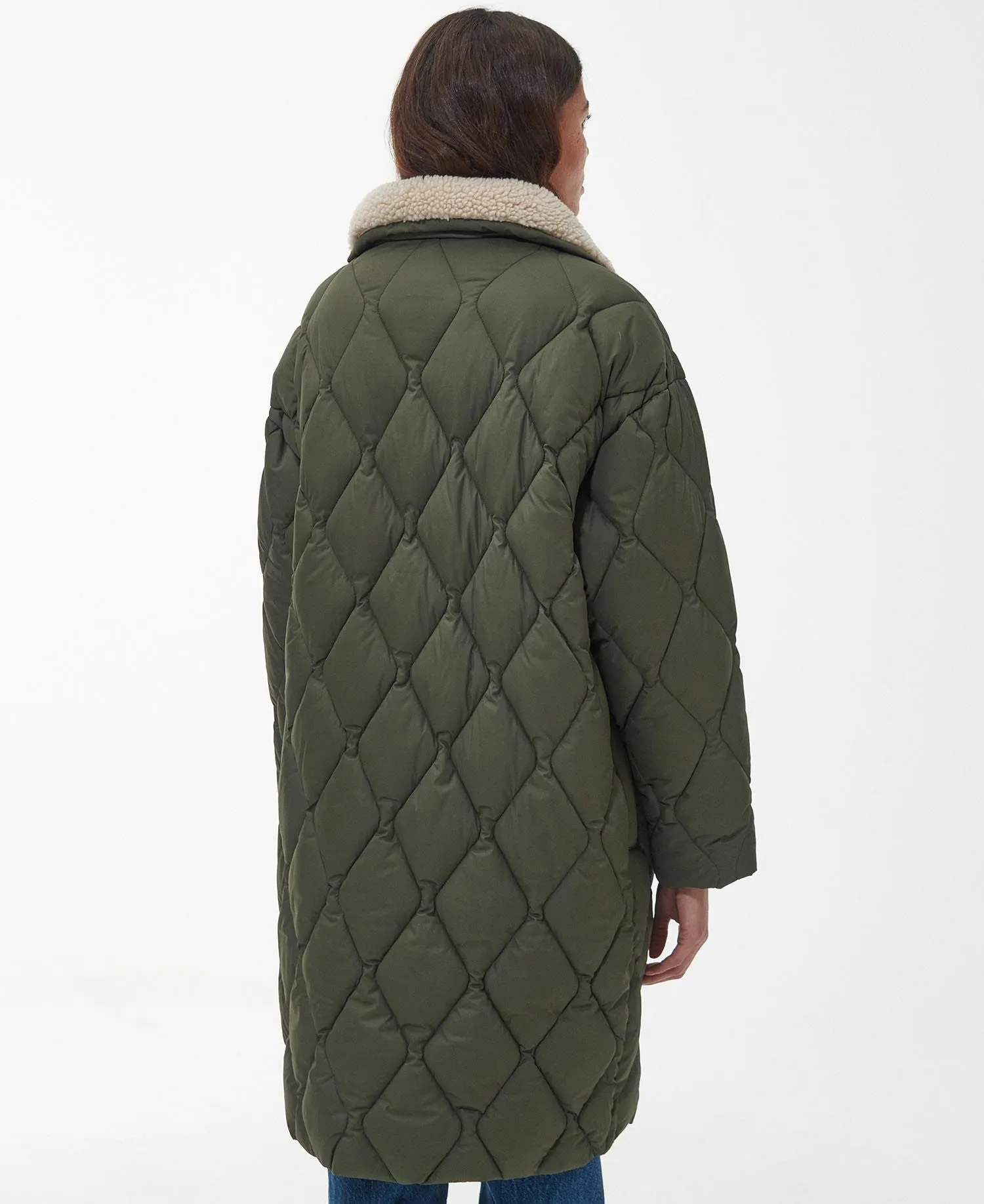 Samphire Quilted Jacket - Deep Olive