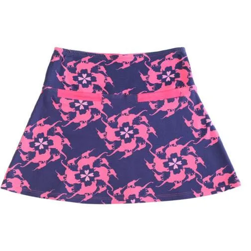 Sassy Too Reversible Skirt Elephant