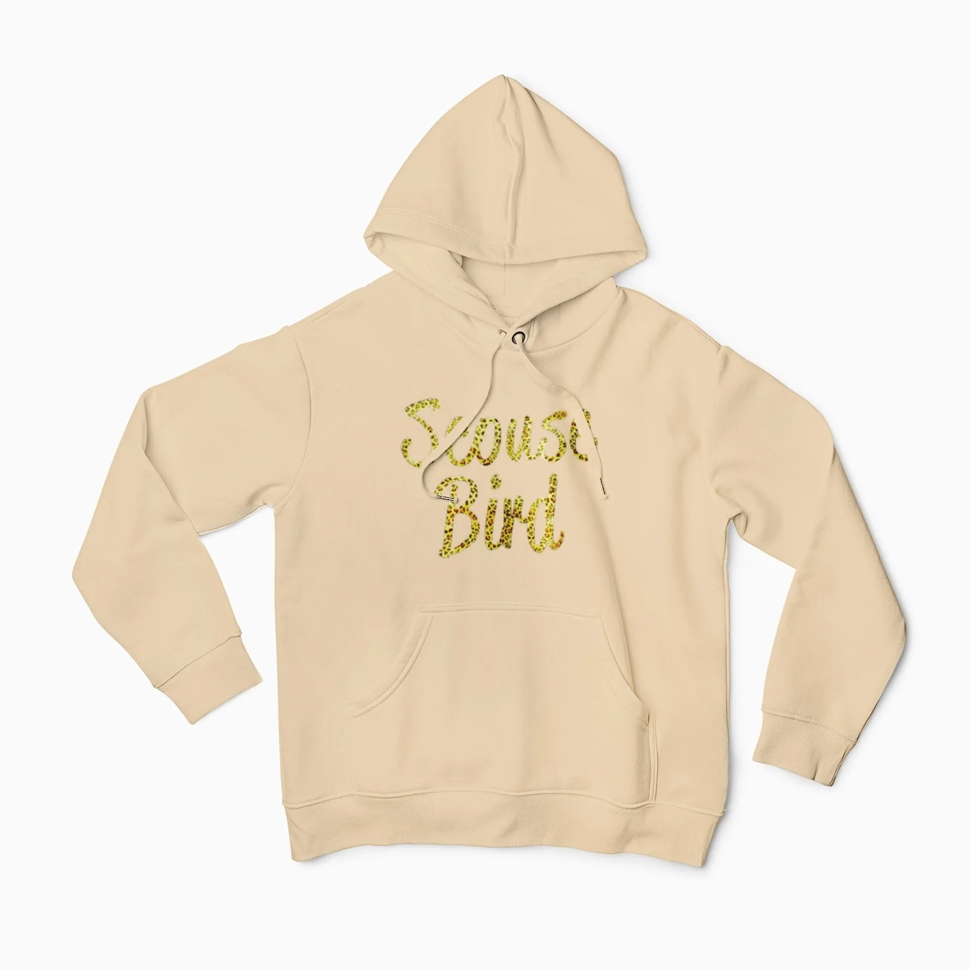 Scouse Bird - Leopard Print Hoodie