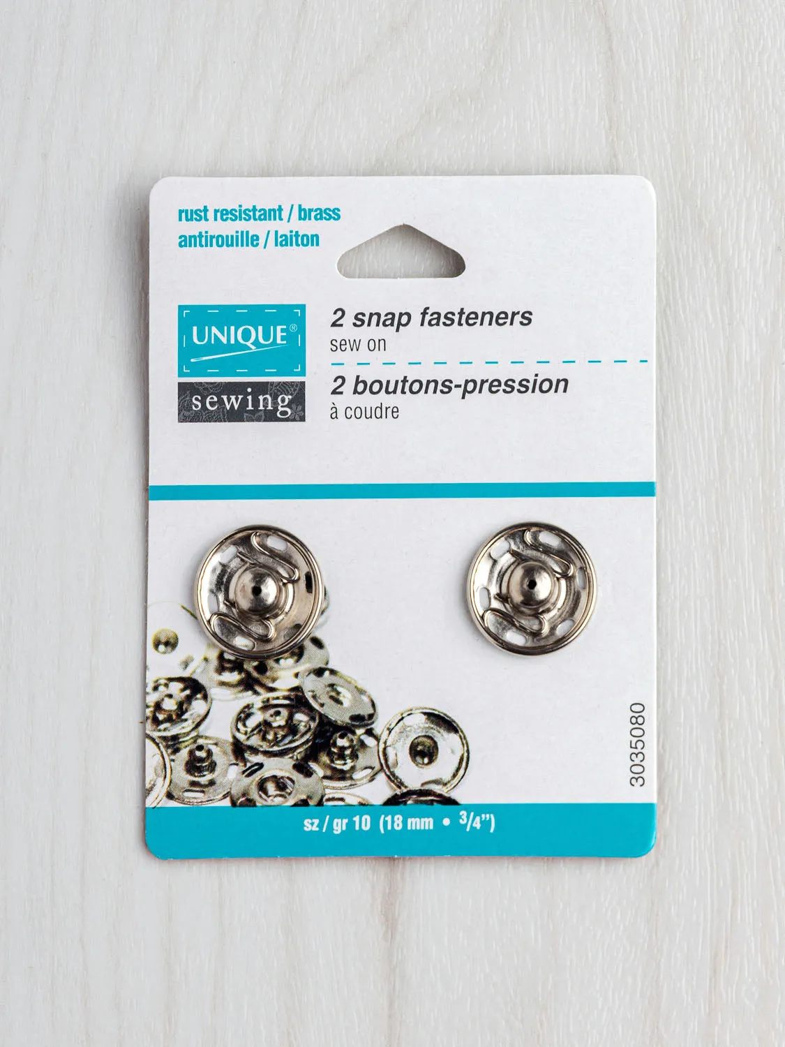 Sew-On Large 18mm Snap Buttons