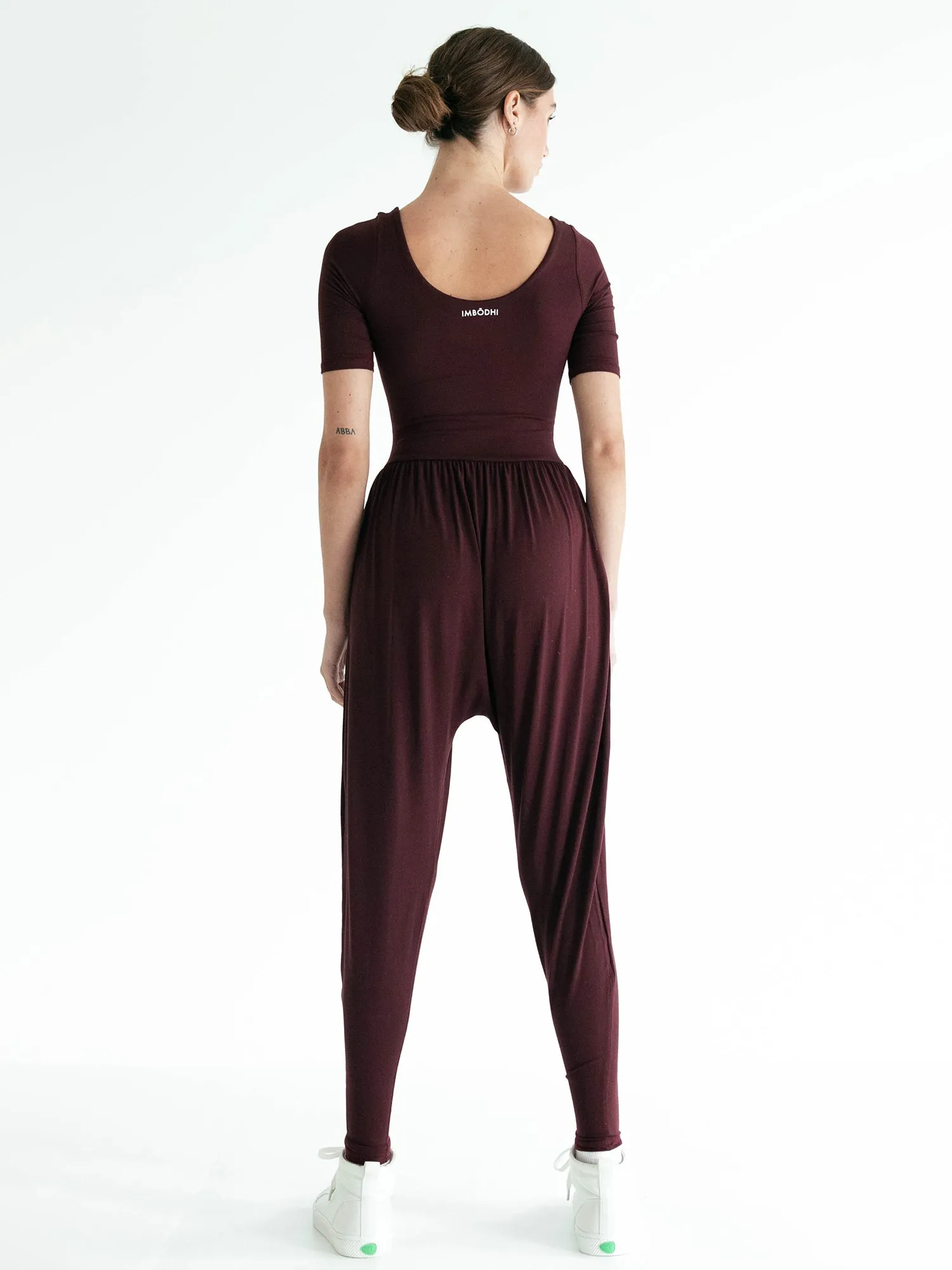 Sleeved Bōdhi Jumper, Burgundy