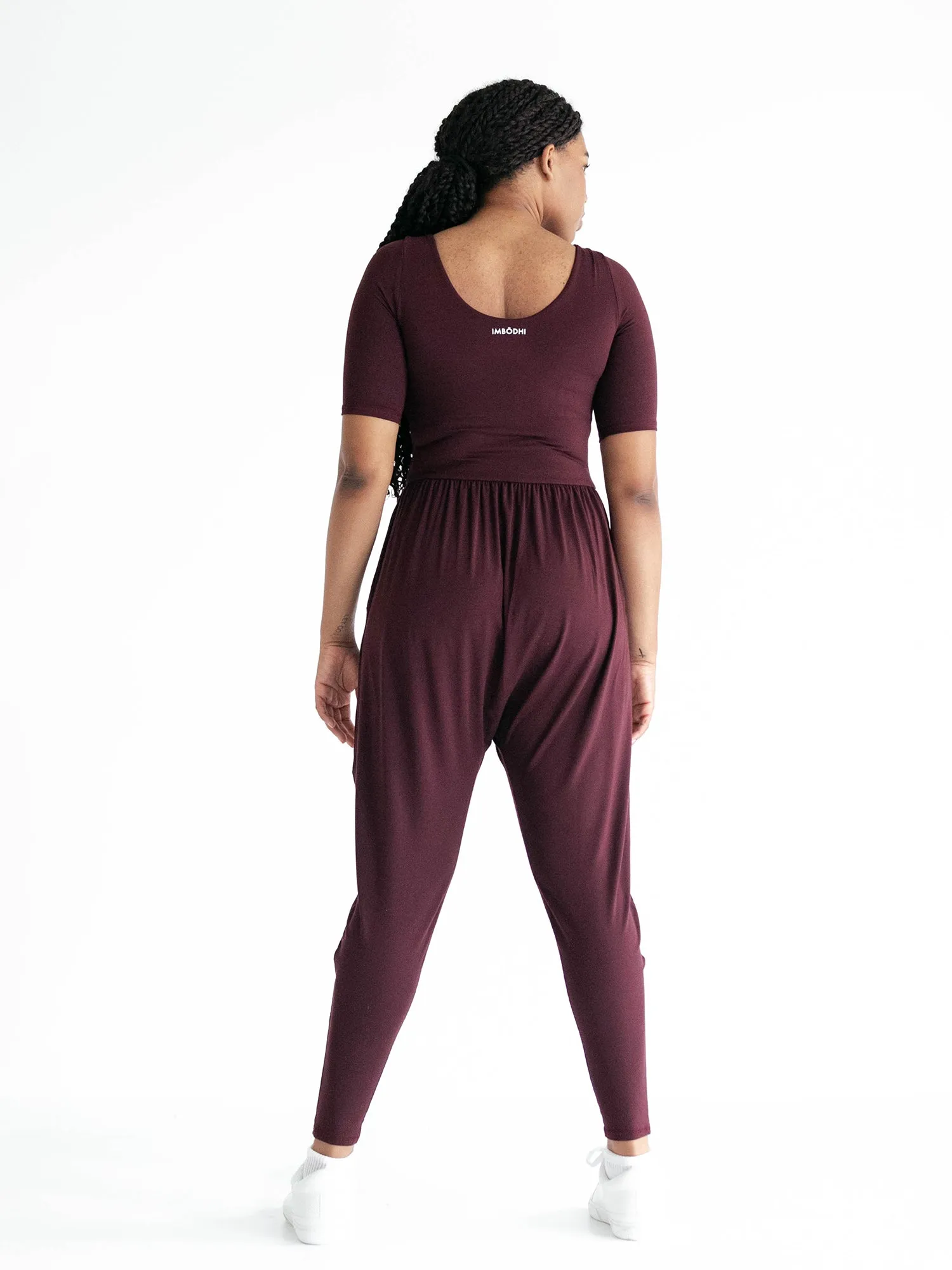 Sleeved Bōdhi Jumper, Burgundy