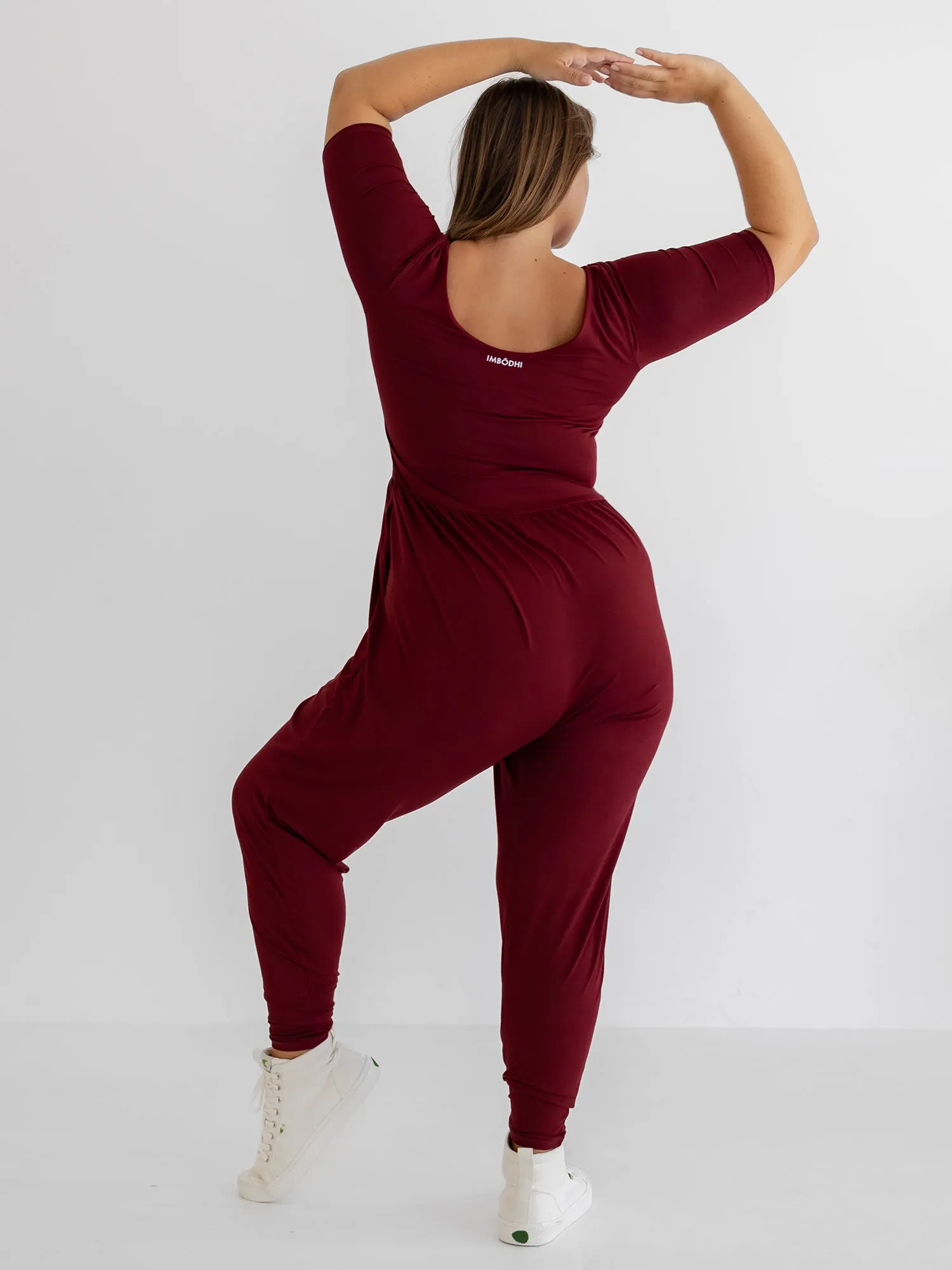 Sleeved Bōdhi Jumper, Syrah