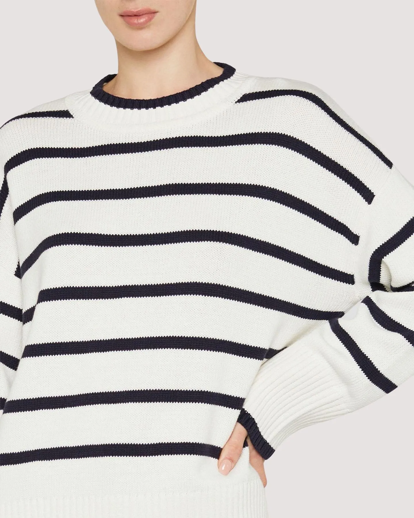 Striped Oversized Jumper