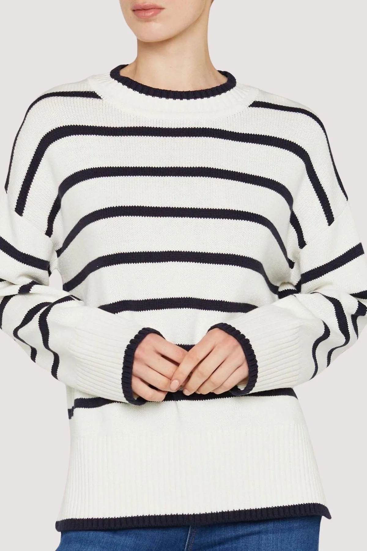 Striped Oversized Jumper