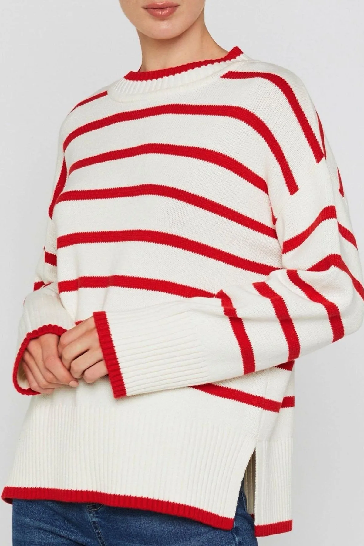 Striped Oversized Jumper