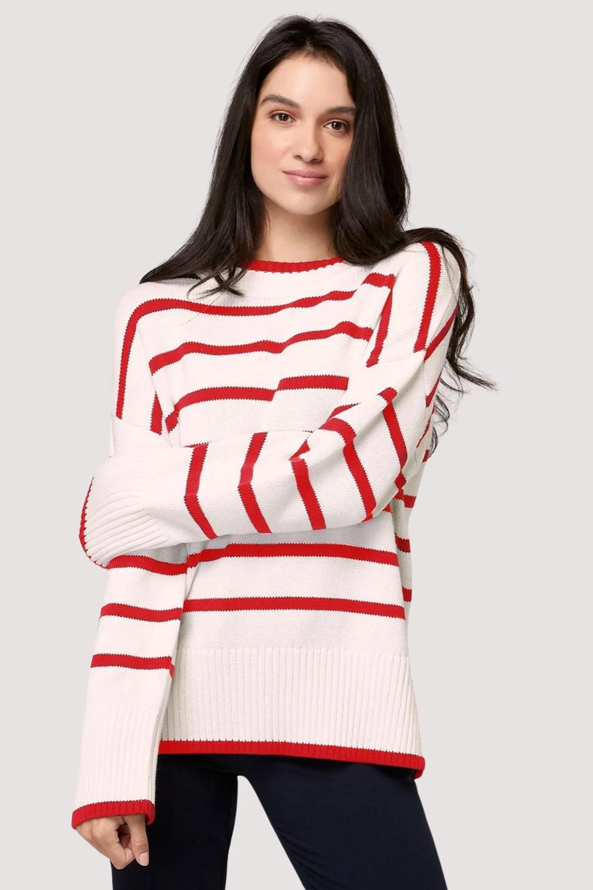 Striped Oversized Jumper