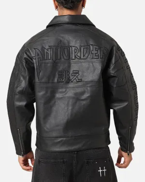 The Anti Order Oversized Motor Jacket Black