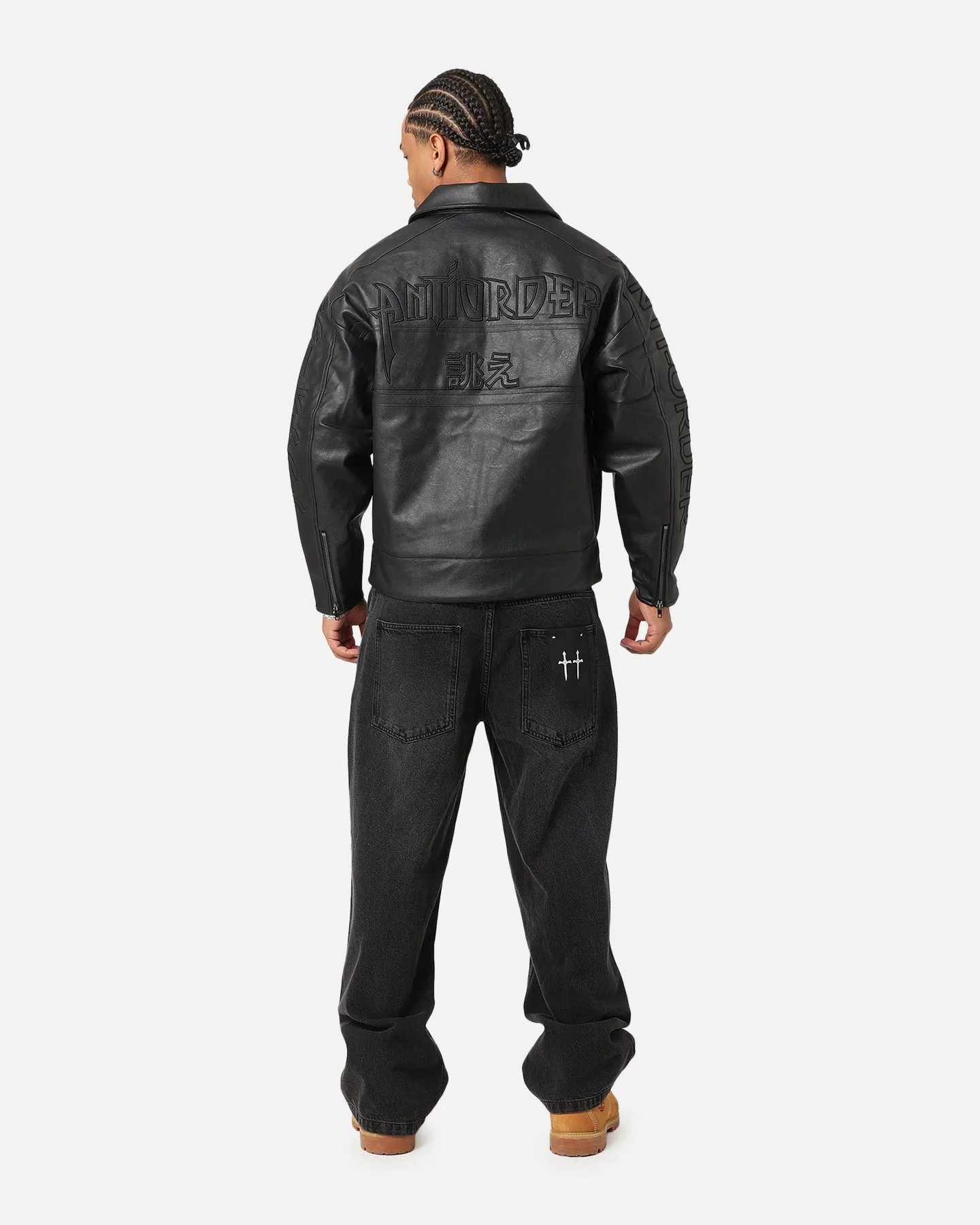 The Anti Order Oversized Motor Jacket Black