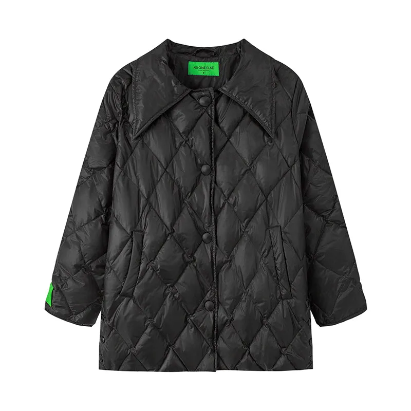 The Power Of Silence Quilted Padded Jacket