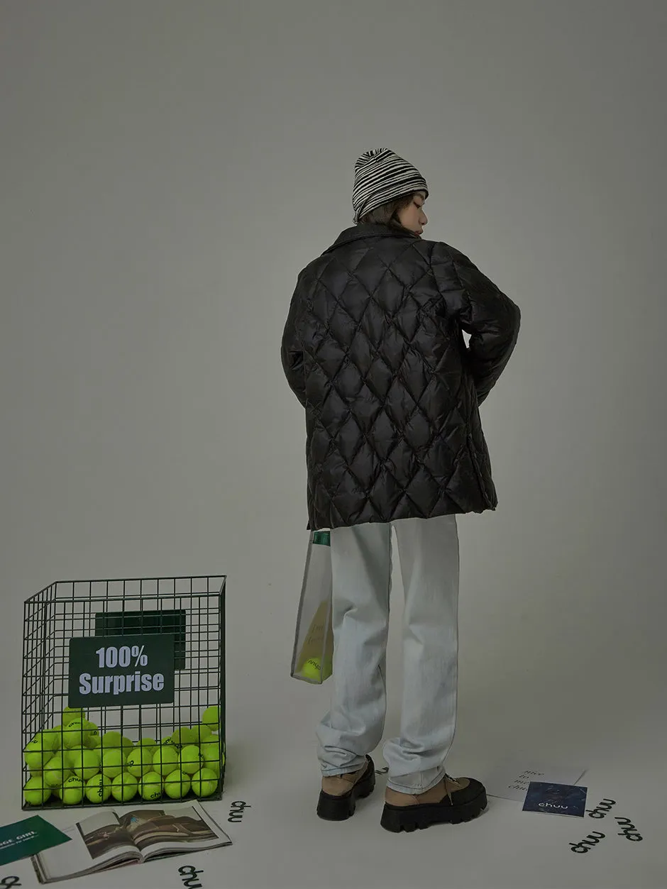 The Power Of Silence Quilted Padded Jacket