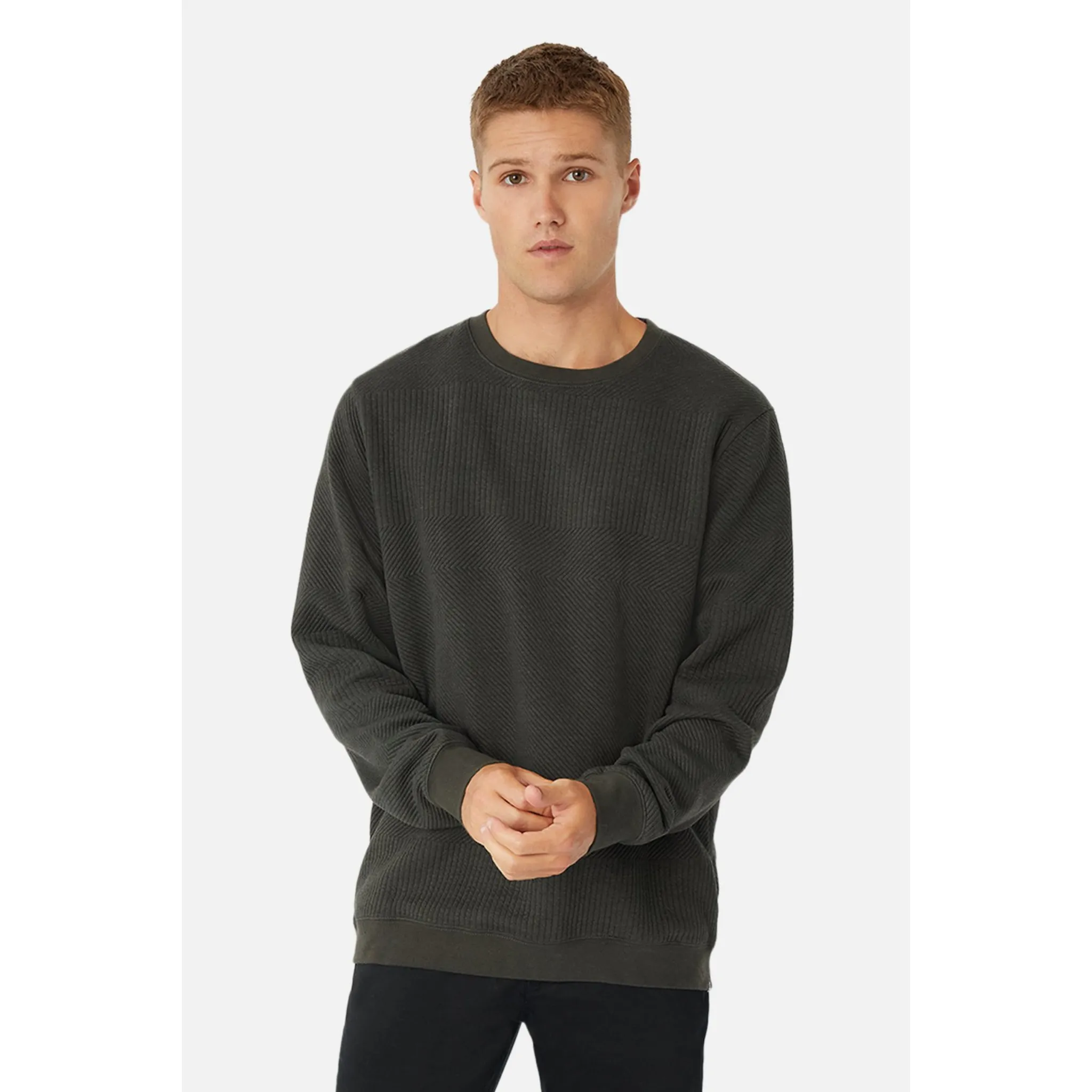 The Robinson Sweater - Dark Khaki