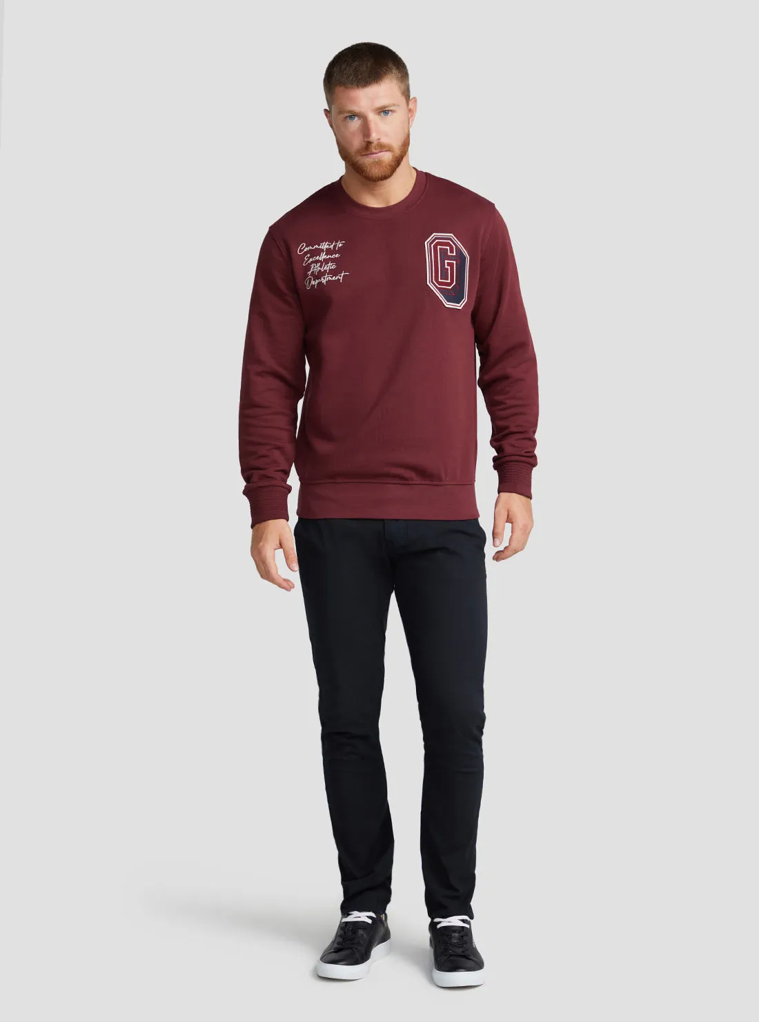 Vino Yustin Logo Embroidered Jumper