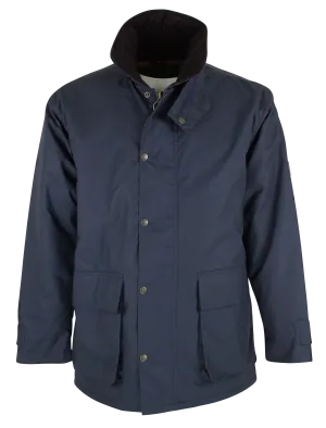 W18 - Men's Knightsbridge Staywax Jacket - NAVY