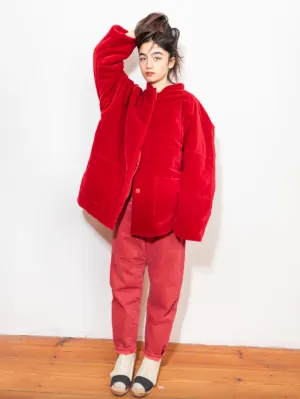 Wadded Jacket, Blood Red