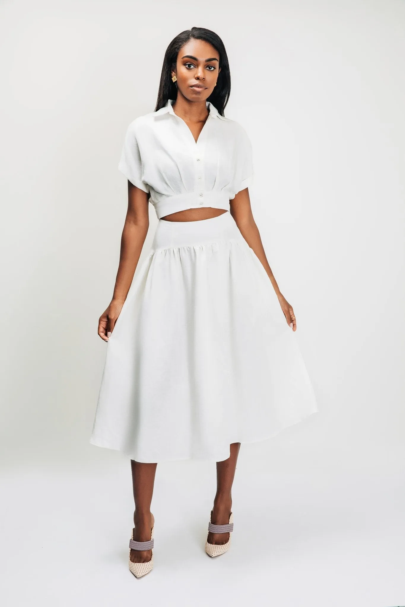 White Estelle Skirt