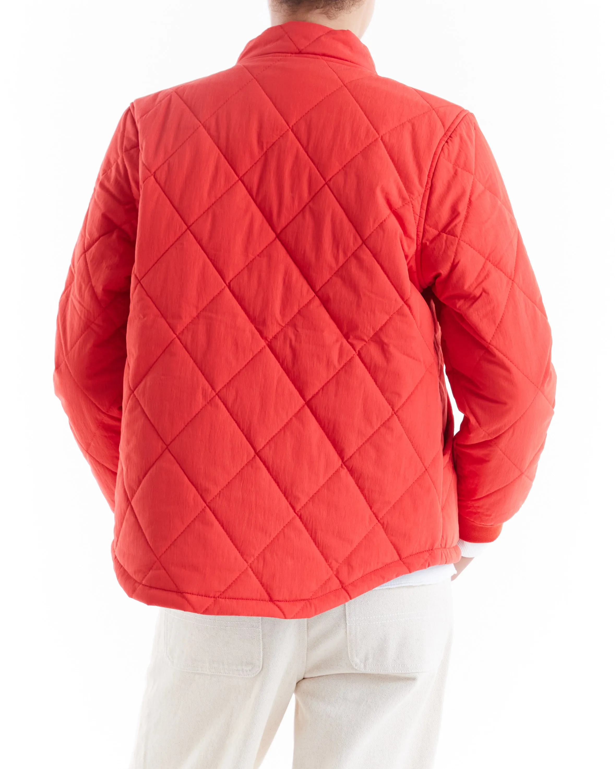 Wisdom Quilted Jacket - Valiant Red